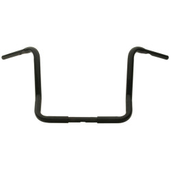 PartzBiz HD 693681 - Custom Chrome 693681 Santee Black 13” 1-1/4” Ape Hangers สำหรับรุ่น 86-13 Harley Batwing