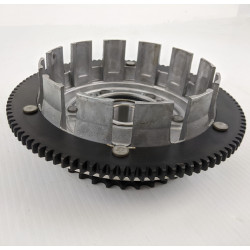 PartzBiz HD 17-660 - Custom Chrome Clutch Shell & Sprocket w Ring OE Repl 37707-98A Harley Big Twin 98-06 PartzBiz HD 17-660 - Custom Chrome Clutch Shell & Sprocket w Ring OE Repl 37707-98A Harley Big Twin 98-06