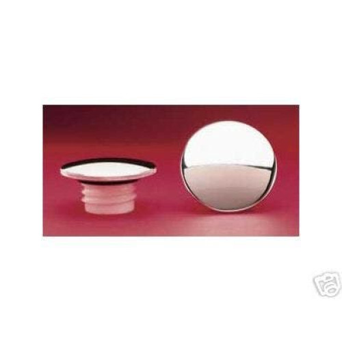 PartzBiz HD: 4420174-Chrome Gas Caps แบบกำหนดเอง Low Profile Smooth | 15-851