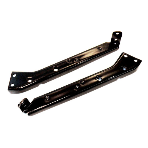 PartzBiz HD: 4420150-Heavy Duty Saddlebag Support Black Brackets Harley FLH FLT 85-08 Repl 90718-79C 90720-79C | 651016 PartzBiz HD: 4420150-Heavy Duty Saddlebag Support Black Brackets Harley FLH FLT 85-08 Repl 90718-79C 90720-79C | 651016