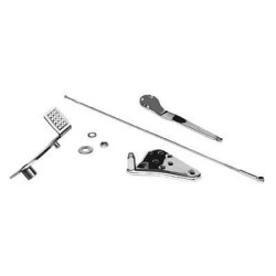 PartzBiz HD 19-507 - ชุดแปลง Chrome Jockey Shift แบบกำหนดเองสำหรับ Harley 4 Speed Big Twin PartzBiz HD 19-507 - ชุดแปลง Chrome Jockey Shift แบบกำหนดเองสำหรับ Harley 4 Speed Big Twin