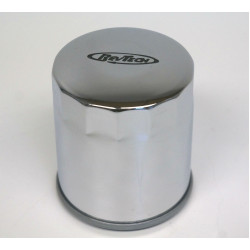 PartzBiz HD 35-078 (x4) - Custom Chrome 35-078 Rev Tech Oil Filter x4 Lot of 4 Harley Big Twin EVO 63796-77A Repl.