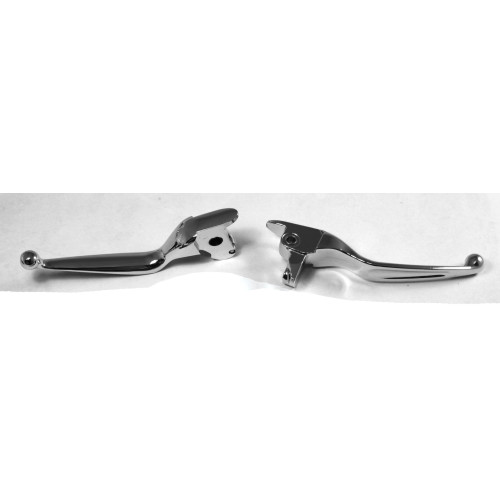 PartzBiz HD: 4420123-Custom Chrome Smooth Chrome Hand Blade Levers for Harley Touring 14-15 617716 PartzBiz HD: 4420123-Custom Chrome Smooth Chrome Hand Blade Levers for Harley Touring 14-15 617716