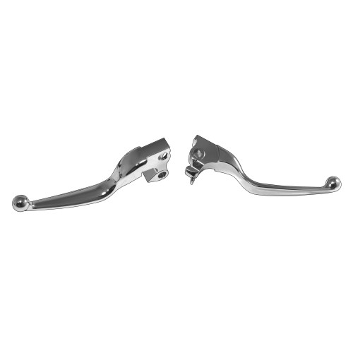 PartzBiz HD: 4420124-Custom Chrome Smooth Chrome Hand Levers for Harley Sportster 14-15 - 648034 PartzBiz HD: 4420124-Custom Chrome Smooth Chrome Hand Levers for Harley Sportster 14-15 - 648034