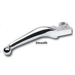 PartzBiz HD 647994 - Custom Chrome Smooth Ergonomic Chrome Levers สำหรับ Harley 07-16 Big Twin | 647994