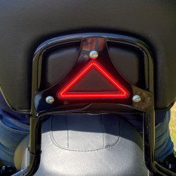 PartzBiz HD CD-BR-BCMXL-B - Custom Dynamics Dual Intensity Run/Brake LED Backrest Black Harley FLH/T 14-20 PartzBiz HD CD-BR-BCMXL-B - Custom Dynamics Dual Intensity Run/Brake LED Backrest Black Harley FLH/T 14-20