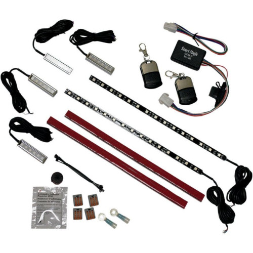 PartzBiz HD: -Custom Dynamics Magical Wizard Full Engine Multi-Color LED Kit Standard Remote | TMWK1