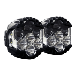 PartzBiz HD SD-RG-WW - Custom Dynamics SD-RG-WW Shark Demon ไฟหน้า LED Harley Road Glide FLTR 15-23