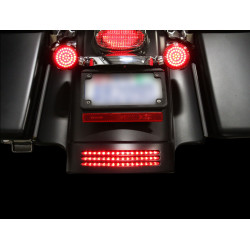 PartzBiz HD GEN-TRI-1-SMOKE - Custom Dynamics Smoke Lens 48 LED Tri-Bar Light Fender Tip Harley FLHX FLTRX 06-09 - TRI-1-SMOKE PartzBiz HD GEN-TRI-1-SMOKE - Custom Dynamics Smoke Lens 48 LED Tri-Bar Light Fender Tip Harley FLHX FLTRX 06-09 - TRI-1-SMOKE