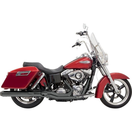 PartzBiz HD: 4419245-Bassani Black Road Rage 2 Into 1 Long Megaphone Exhaust Harley Dyna FLD 12-16 | 1D28RB PartzBiz HD: 4419245-Bassani Black Road Rage 2 Into 1 Long Megaphone Exhaust Harley Dyna FLD 12-16 | 1D28RB