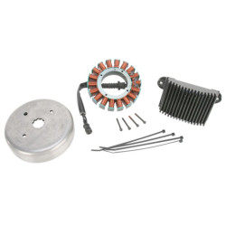 PartzBiz HD DS21120409 - Cycle Electric 3-Phase 50A Charging Kit For Harley-Davidson Flh/Flt 2006 (50A Upgrade) | CE-84T-06 PartzBiz HD DS21120409 - Cycle Electric 3-Phase 50A Charging Kit For Harley-Davidson Flh/Flt 2006 (50A Upgrade) | CE-84T-06