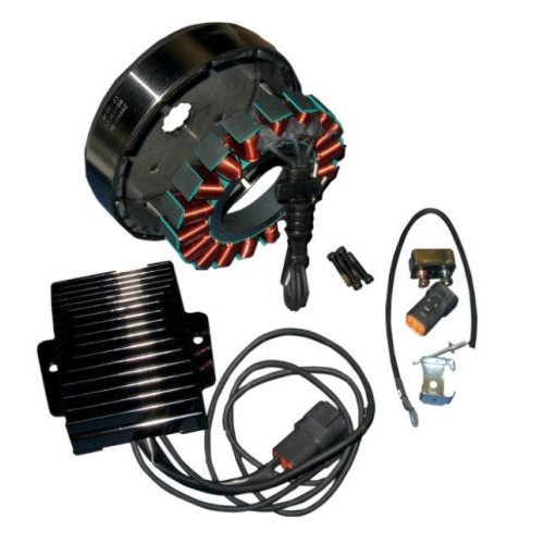 PartzBiz HD: 4419229-Cycle Electric 3-Phase 50A Charging Kit For Harley-Davidson Flh/Flt 2009-2010 | CE-84T-09 PartzBiz HD: 4419229-Cycle Electric 3-Phase 50A Charging Kit For Harley-Davidson Flh/Flt 2009-2010 | CE-84T-09
