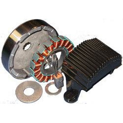 PartzBiz HD DS21120148 - ชุดชาร์จไฟฟ้า 3 เฟสสำหรับ Harley-Davidson Flh/Flt 84-98 และ Fxr 84-98 | ซีอี-61เอ