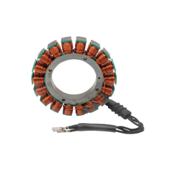 PartzBiz HD DS21120147 - วงจรสเตเตอร์ทดแทนไฟฟ้าสำหรับชุดอุปกรณ์ # 2112-0148; 2112-0149 ชั้น/ชั้น 1984-1998 และ Dyna Glide 1991-1998 | ซีอี-6011