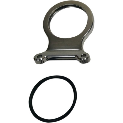 PartzBiz HD: 4419159-Cycle Performance Prod. CPP/9080M Single Gauge Handlebar Bracket Mount Harley best new custom motorcycle chopper bobber speedometer tachometer 
