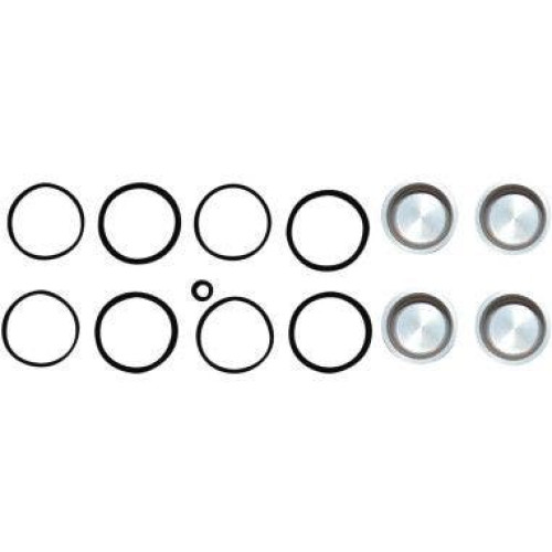 PartzBiz HD: 4419164-Cycle Pro 19257 Caliper Seal & Piston Kit 4 Piston Brembo Style Calipers 1702-0429