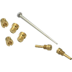 PartzBiz HD DS10500410 - Cycle Pro 20760 Brass Carburetor Fuel Jet Tuner Kit for 88-03 Harley EVO XL 1200 motor engine sportster XL best new replacement performance upgrade custom chopper bobber PartzBiz HD DS10500410 - Cycle Pro 20760 Brass Carburetor Fuel Jet Tuner Kit for 88-03 Harley EVO XL 1200 motor engine sportster XL best new replacement performance upgrade custom chopper bobber