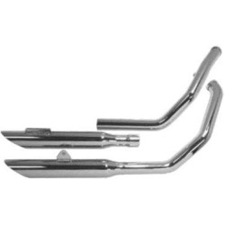 PartzBiz HD MU99982 - Cycle Shack PHD-230TO Chrome 2 ” Turn Out Exhaust Pipes Sportster XL '04+ ท่อลาก 2 เป็น 2 สมรรถนะสปอร์ต PartzBiz HD MU99982 - Cycle Shack PHD-230TO Chrome 2 ” Turn Out Exhaust Pipes Sportster XL '04+ ท่อลาก 2 เป็น 2 สมรรถนะสปอร์ต