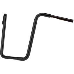 PartzBiz HD DS06014742 - Cycle Smiths 16 ” 1-1/4 ” Black Ape Hanger แฮนด์จักรยานยนต์ Harley Custom chopper bike bars 113-16-BP 0601-4742 06014742