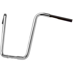 PartzBiz HD DS06014743 - Cycle Smiths 16 ” 1-1/4 ” Chrome Ape Hanger แฮนด์รถจักรยานยนต์ Harley Custom chopper จักรยานบาร์ 113-16APEHANGER 0601-4743 06014743