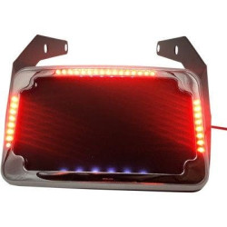 PartzBiz HD DS20301575 - Cycle Visions CV4657 Curved License Plate Frame Mount w/ Light Harley FLSB 18-20 PartzBiz HD DS20301575 - Cycle Visions CV4657 Curved License Plate Frame Mount w/ Light Harley FLSB 18-20