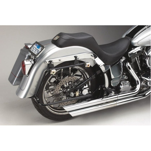 PartzBiz HD: 4419102-Cycle Visions CV-7210 Bagger Tail Kit for 06-07 FLSTF Softail w/ Black Mount
