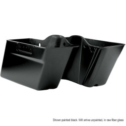 PartzBiz HD DS35010628 - Cycle Visions CV7411 Bagger Tail Left Side Only Saddlebag for Dyna 00-17 Models CV7411 | 35010628