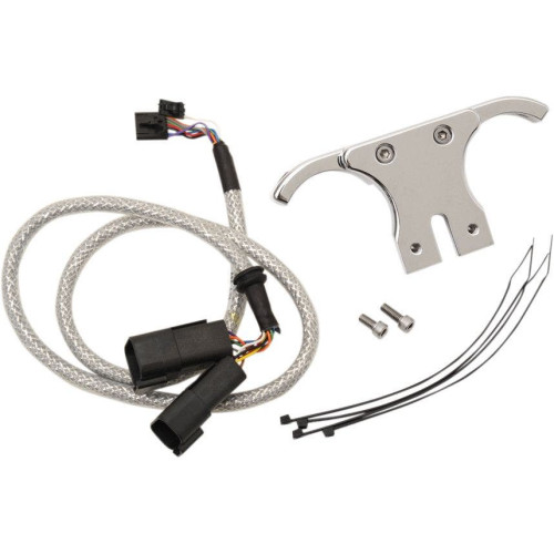 PartzBiz HD: 4419037-Dakota Digital AI-250 Chrome Speedometer Gauge for American IronHorse w/ T-Bar | เอไอ-250