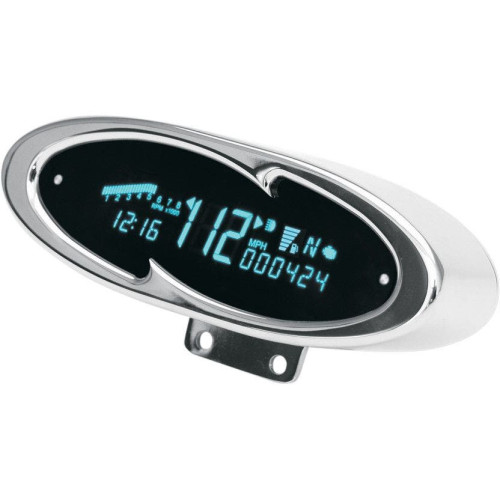 PartzBiz HD: 4418996-Dakota Digital MCV-7100 Chrome Wave 7000 Series Speedometer Tachometer | MCV-7100