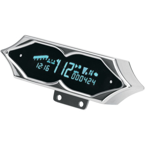 PartzBiz HD: 4418997-Dakota Digital MCV-7200 Chrome Spike 7000 Series Speedometer Tachometer | MCV-7200