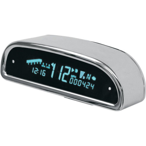 PartzBiz HD: 4418998-Dakota Digital MCV-7300 Chrome Hooded 7000 Series มาตรวัดความเร็วรอบ | เอ็มซีวี-7300