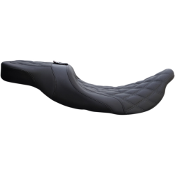 PartzBiz HD DS08011137 - Danny Grey Airhawk Weekday 2-up XL Harley Seat DD Stitch W/Backrest Option 08-21 FL | 21-420DIAAIR PartzBiz HD DS08011137 - Danny Grey Airhawk Weekday 2-up XL Harley Seat DD Stitch W/Backrest Option 08-21 FL | 21-420DIAAIR