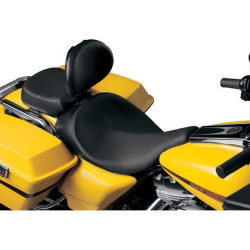 PartzBiz HD WP830-0351 - พนักพิงเบาะใหญ่ Danny Grey เป็นอุปกรณ์เสริมสำหรับรุ่น Road King |