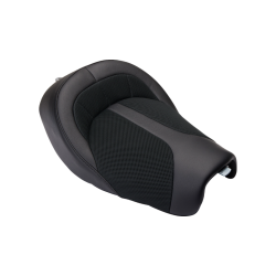 PartzBiz HD DS08040545 - Danny Grey BigIST Solo หนังสีดำ Air Seat 4 Harley 04-21 XL รุ่น | FA-DGE-0284 PartzBiz HD DS08040545 - Danny Grey BigIST Solo หนังสีดำ Air Seat 4 Harley 04-21 XL รุ่น | FA-DGE-0284