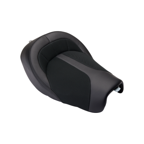 PartzBiz HD: 4418884-Danny Gray BigIST Solo Black Leather Air Seat 4 Harley 04-21 XL Models | FA-DGE-0284 PartzBiz HD: 4418884-Danny Gray BigIST Solo Black Leather Air Seat 4 Harley 04-21 XL Models | FA-DGE-0284