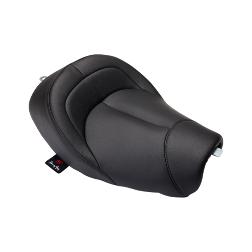 PartzBiz HD: 4418885-Danny Gray BigIST Solo Black Leather Seat 4 Harley 04-21 XL Models | FA-DGE-0274 PartzBiz HD: 4418885-Danny Gray BigIST Solo Black Leather Seat 4 Harley 04-21 XL Models | FA-DGE-0274