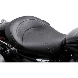 PartzBiz HD WP830-0402 - Danny Grey Bigist Solo Seat เบาะหนังเย็บเรียบ Harley Sportster 04-18 PartzBiz HD WP830-0402 - Danny Grey Bigist Solo Seat เบาะหนังเย็บเรียบ Harley Sportster 04-18