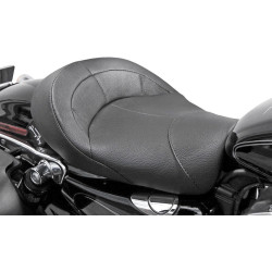 PartzBiz HD WP830-0401 - Danny Grey Bigist Solo Seat ไวนิลตะเข็บเรียบ Harley Sportster 04-18 PartzBiz HD WP830-0401 - Danny Grey Bigist Solo Seat ไวนิลตะเข็บเรียบ Harley Sportster 04-18