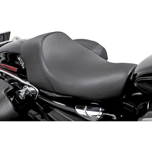 PartzBiz HD: 4418869-Danny Gray Minimalist Solo Seat Vinyl Smooth Stitch Harley Sportster 04-18 PartzBiz HD: 4418869-Danny Gray Minimalist Solo Seat Vinyl Smooth Stitch Harley Sportster 04-18