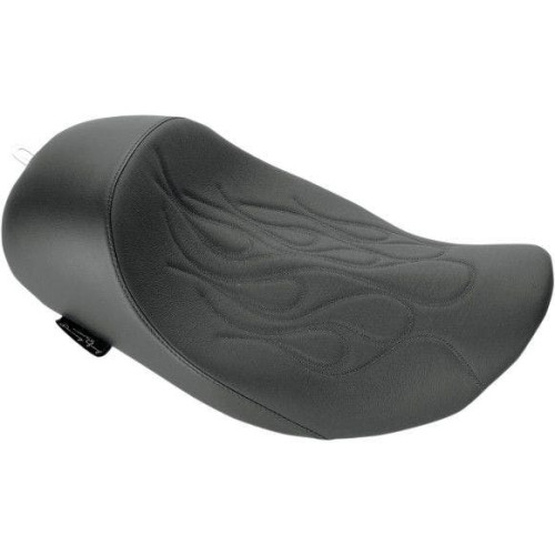 PartzBiz HD: 4418841-Danny Gray Speed Cradle Flame Stitch Solo Seat for 08-up Harley Touring | 08010412 21-414F
