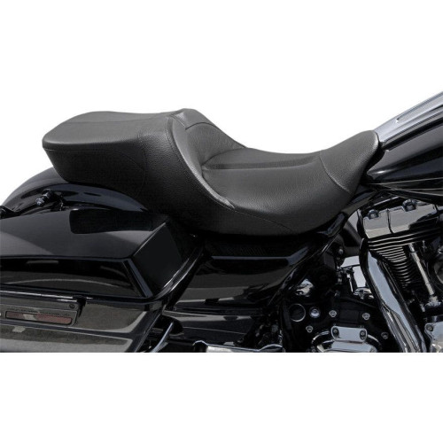 PartzBiz HD: 4418856-Danny Gray TourIST 2-Up Touring Black Leather Seat for Harley FLH/T 08-15 | Danny Gray PartzBiz HD: 4418856-Danny Gray TourIST 2-Up Touring Black Leather Seat for Harley FLH/T 08-15 | Danny Gray