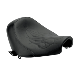 PartzBiz HD DS08020515 - Danny Grey Weekday Solo Harley Seat Flame Stitch Softail Rocker 08-11 FXCW/C | 21-701F PartzBiz HD DS08020515 - Danny Grey Weekday Solo Harley Seat Flame Stitch Softail Rocker 08-11 FXCW/C | 21-701F