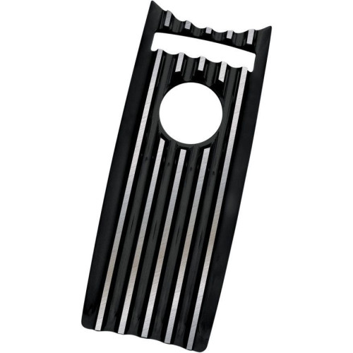 PartzBiz HD: 4418837-Covingtons Customs Finned Black Dash Insert Cover Harley Road King FLHR 08-17 | C1233-B PartzBiz HD: 4418837-Covingtons Customs Finned Black Dash Insert Cover Harley Road King FLHR 08-17 | C1233-B