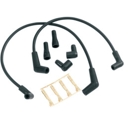 PartzBiz HD DT-3003 - สายหัวเทียน Daytona Twin Tec Black Universal 8.5 มม. สำหรับ Evolution & XL | 3003