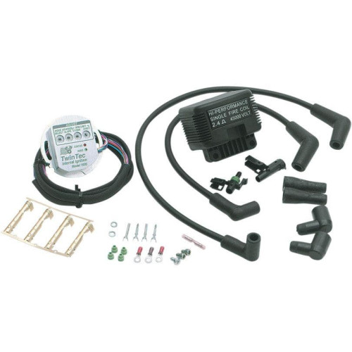 PartzBiz HD: 4418798-Daytona Twin Tec Internal Ignition System & Single Fire Ignition Coil Kit 84-99 | 3005 PartzBiz HD: 4418798-Daytona Twin Tec Internal Ignition System & Single Fire Ignition Coil Kit 84-99 | 3005