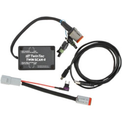 PartzBiz HD DT-15500 - เครื่องสแกนเนอร์เครื่องมือวินิจฉัย Daytona Twin Tec 15500 Twin Scan 4 ABS สำหรับรุ่น Harley 11-Up