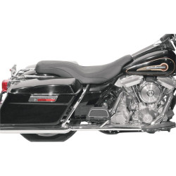 PartzBiz HD MD76382 - ที่นั่ง Mustang Daytripper 2 ที่นั่ง Harley Electra Glide Road Glide FLH/T 97-07 | 76382