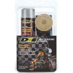 PartzBiz HD DS18611555 - DEI Exhaust Wrap Kit 2x15 Tan Wrap เคลือบอลูมิเนียม HT Silicone 901331