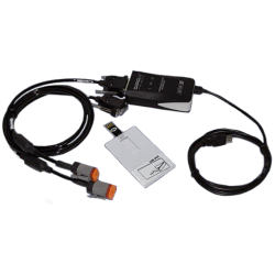 PartzBiz HD WP867-02014 - DIAG4 สายเคเบิลอะแดปเตอร์ระบบการวินิจฉัยแบบอนุกรมของจักรยาน Harley Touring Softail 2021+