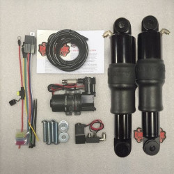 PartzBiz HD DA-VROD-REAR - Dirty Air V-Rod Night Rod ระบบกันสะเทือนอากาศด้านหลัง 01-17 Harley V-Rod